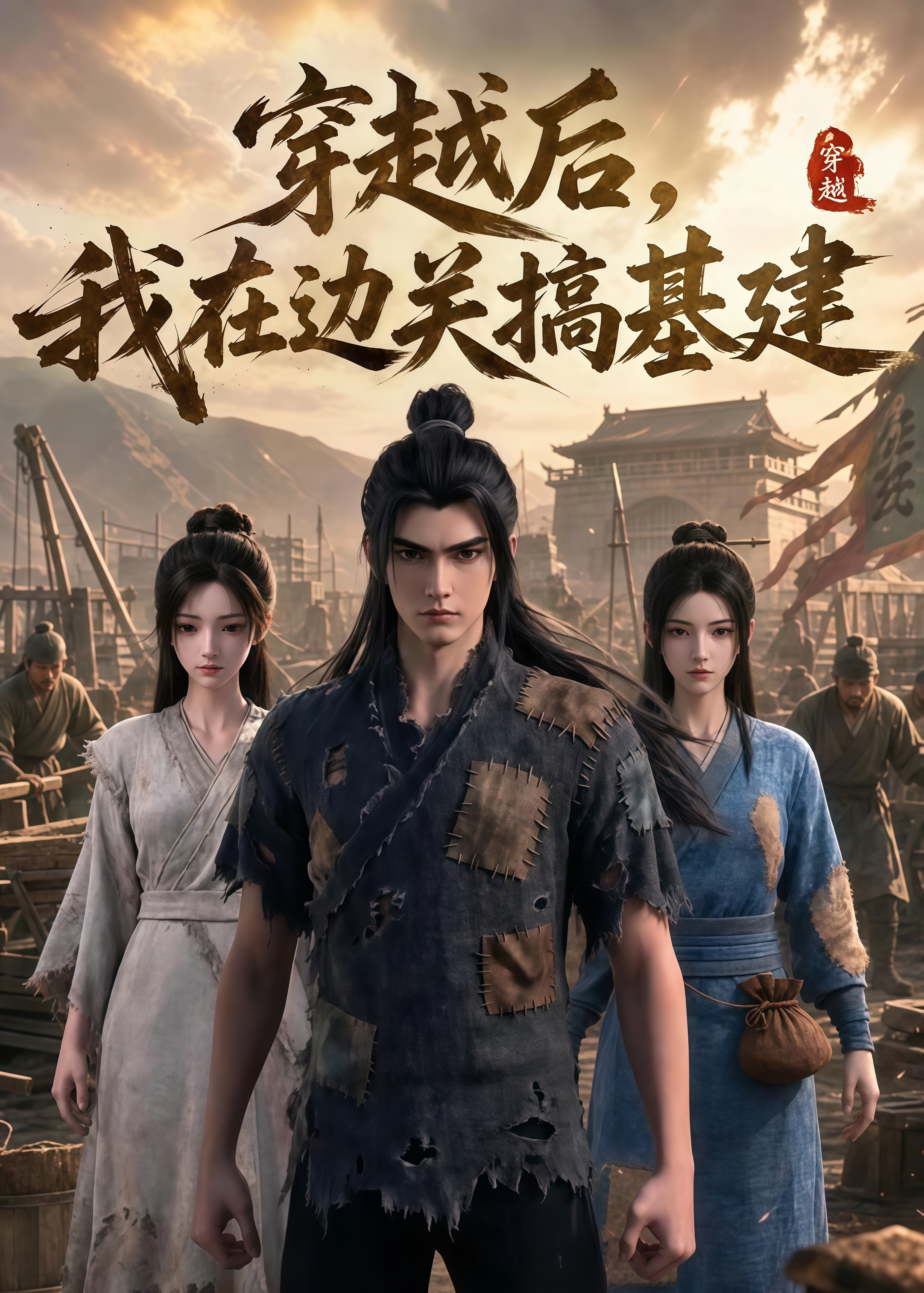 穿越后，我在边关搞基建(全集)