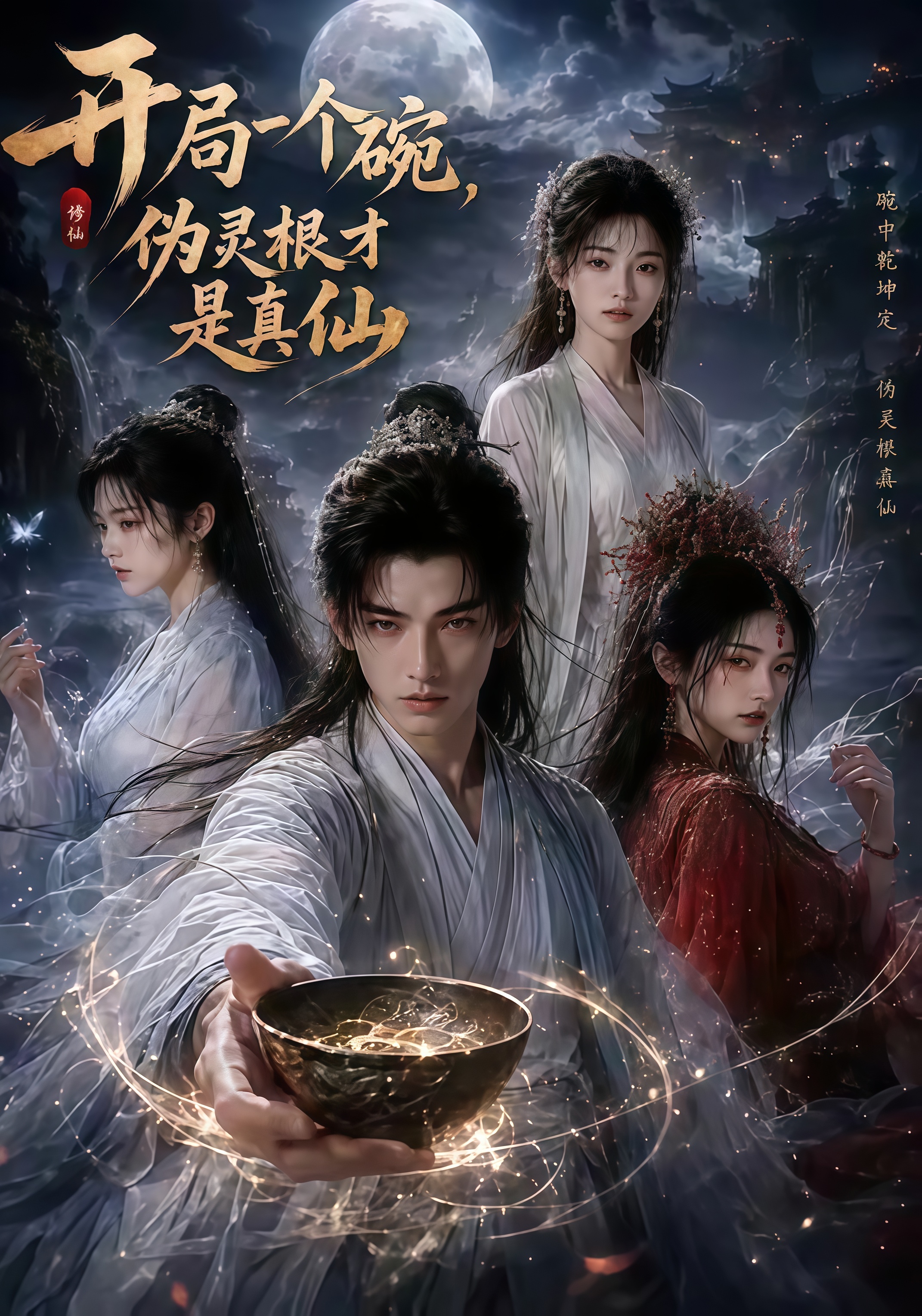 开局一个碗，伪灵根才是真仙(全集)